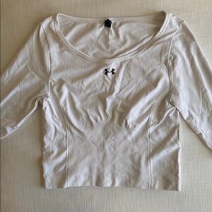 Under Armour Women's White Long Sleeve Top